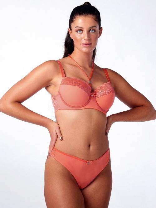 After Eden D-Cup & Up Granada peach thong