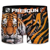 Freegun Tiger black/print sport boxershort