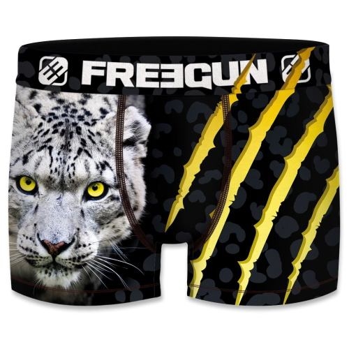 Freegun Panther black/print sport boxershort