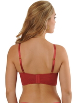 Sapph Scarlet  padded bra