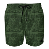 Muchachomalo Water React green/print swimshort