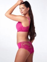 After Eden D-Cup & Up Faro fuchsia short