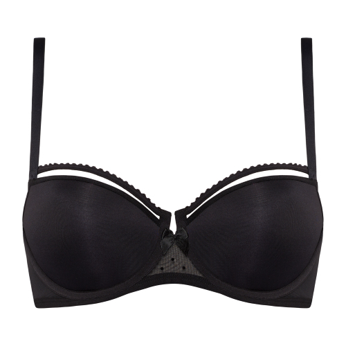 Marlies Dekkers Peekaboo black padded bra