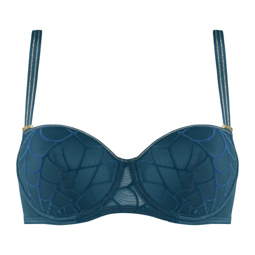 Marlies Dekkers The Adventuress blue padded bra