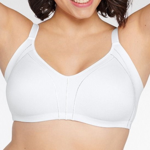 Naturana Minimizer white wireless bra