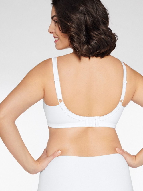 Naturana Minimizer white wireless bra