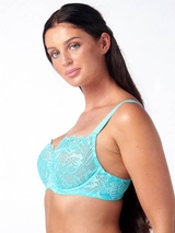 After Eden D-Cup & Up Anna aqua non-padded bra
