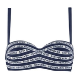 Marlies Dekkers Swimwear Sexy Badass navy/white padded bikini bra