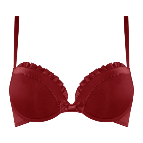 Marlies Dekkers Crouching Tiger bordeaux push up bra