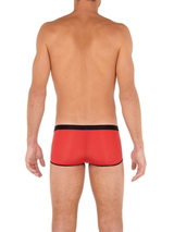 HOM Plume Up red sport trunk