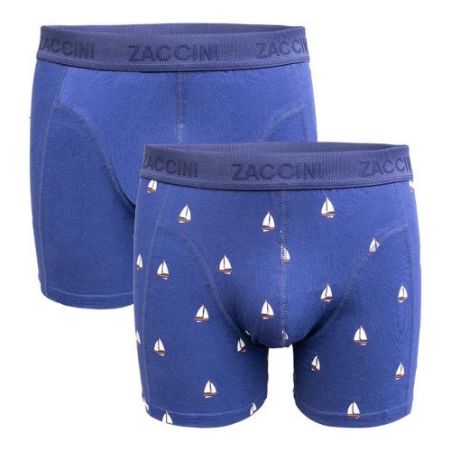 Zaccini Sailboat blue/print boxer short