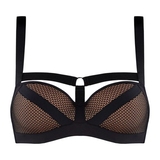 Marlies Dekkers Wing Power black padded bra