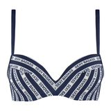 Marlies Dekkers Swimwear Sexy Badass navy/white push up bikini bra