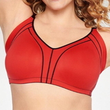 Naturana Minimizer red wireless bra
