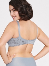 Naturana Minimizer jeans blue wireless bra