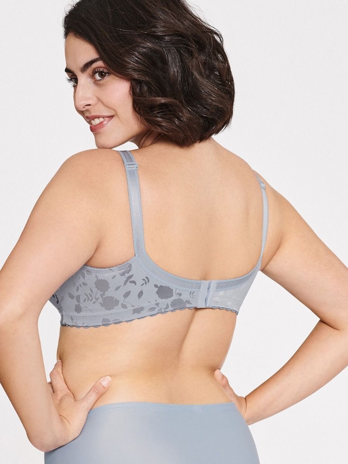 Naturana Minimizer jeans blue wireless bra