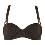 Marlies Dekkers Gloria brown/print padded bra