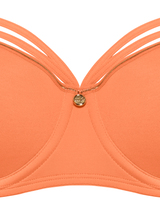 Marlies Dekkers Dame de Paris orange padded bra