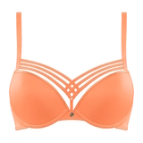 Marlies Dekkers Dame de Paris orange push up bra
