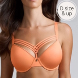 Marlies Dekkers Dame de Paris orange padded bra