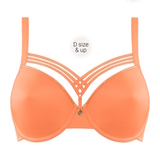 Marlies Dekkers Dame de Paris orange padded bra