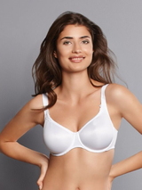 Rosa Faia Grazia white non-padded bra