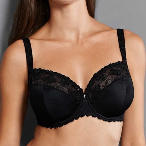 Order Rosa Faia Grazia Black Soft-Cup bra online.