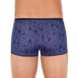HOM Nassau blue/print sport trunk