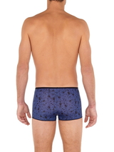 HOM Nassau blue/print sport trunk
