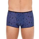 HOM Nassau blue/print sport trunk