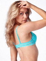 After Eden Anna aqua push up bra