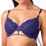 After Eden D-Cup & Up Dewi blue padded bra