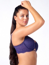 After Eden D-Cup & Up Dewi blue padded bra