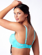 After Eden D-Cup & Up Anna aqua padded bra