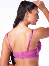 After Eden D-Cup & Up Do fuchsia padded bra