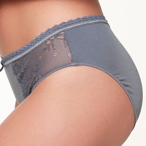 LingaDore Daily Basic dark slade brief