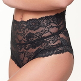 LingaDore Daily Maxi Slip black high waist brief