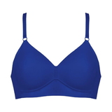 Naturana Side smoother cobalt wireless bra