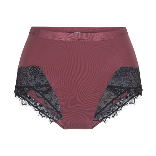 LingaDore LingaDore Love Black Ruby black/red high waist brief
