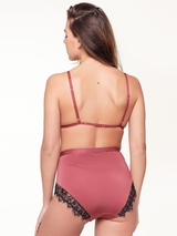 LingaDore LingaDore Love Black Ruby black/red high waist brief