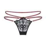 LingaDore LingaDore Love Black Ruby black/red thong