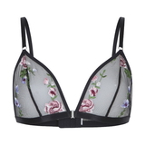 LingaDore LingaDore Love flower Mesh black/print wireless bra
