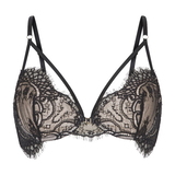 LingaDore Strappy Lace black non-padded bra