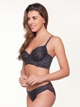 LingaDore Dark Snake navy blue brief