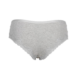 My Basic by After Eden Sporty grey melange short