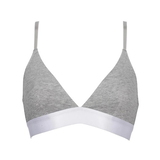 My Basic by After Eden Sporty grey melange wireless bra