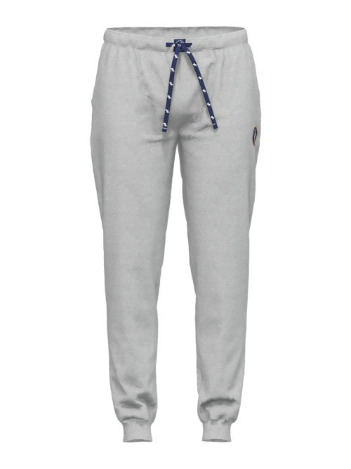A Fish Named Fred 120010 grey melange pyjama pant