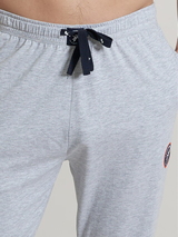 A Fish Named Fred 120010 grey melange pyjama pant