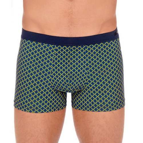 HOM Eze navy/print boxer short