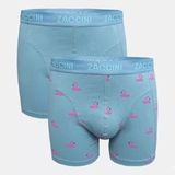 Zaccini Flamingo blue/pink boxer short